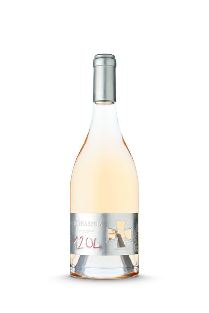 Cuvée 1204 Peyrassol, vin rosé de gastronomie du domaine de la Commanderie de Peyrassol (vin de provence)